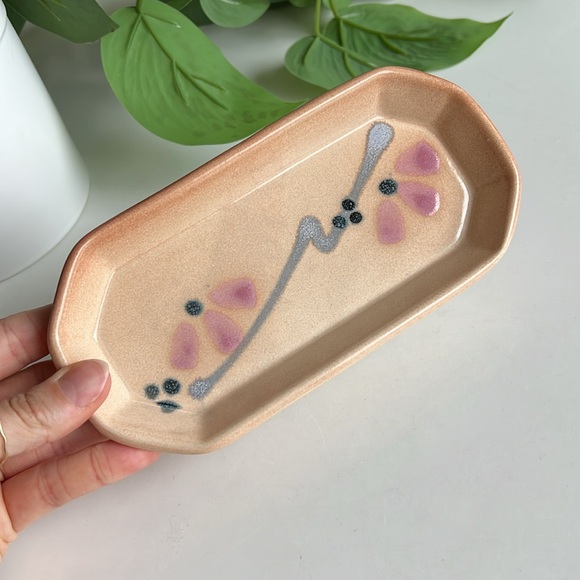 Handmade Pottery Trinket Jewelry Dish Catchall Ojo Sarco Pottery - Picture 3 of 12